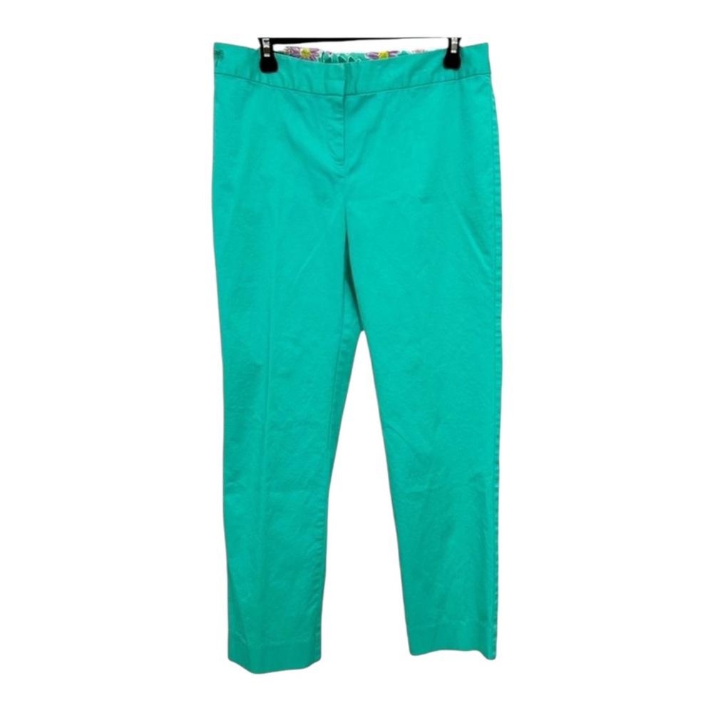 Lilly Pulitzer Tippi Blue Cropped Pants - Sz 12
